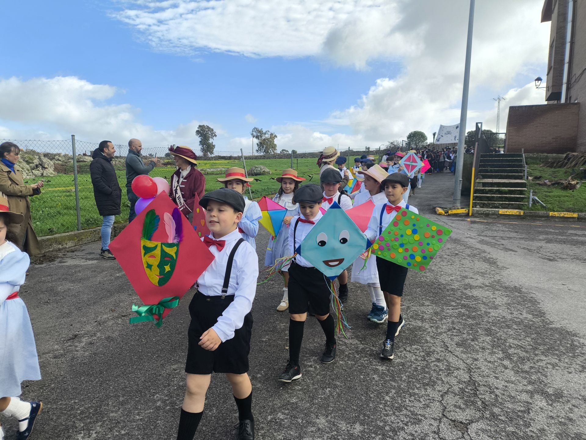 Mary Poppins en el desfile de Carnaval de Las Américas