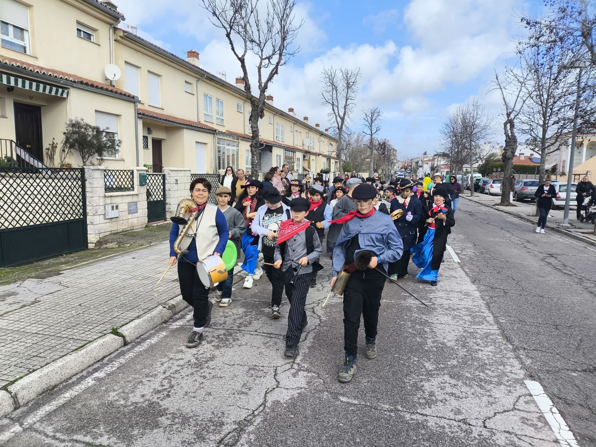 Mary Poppins en el desfile de Carnaval de Las Américas
