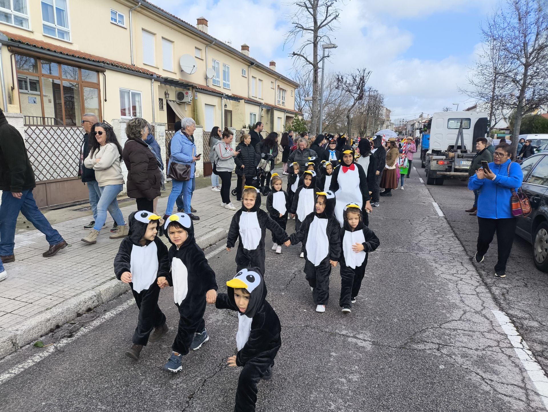 Mary Poppins en el desfile de Carnaval de Las Américas