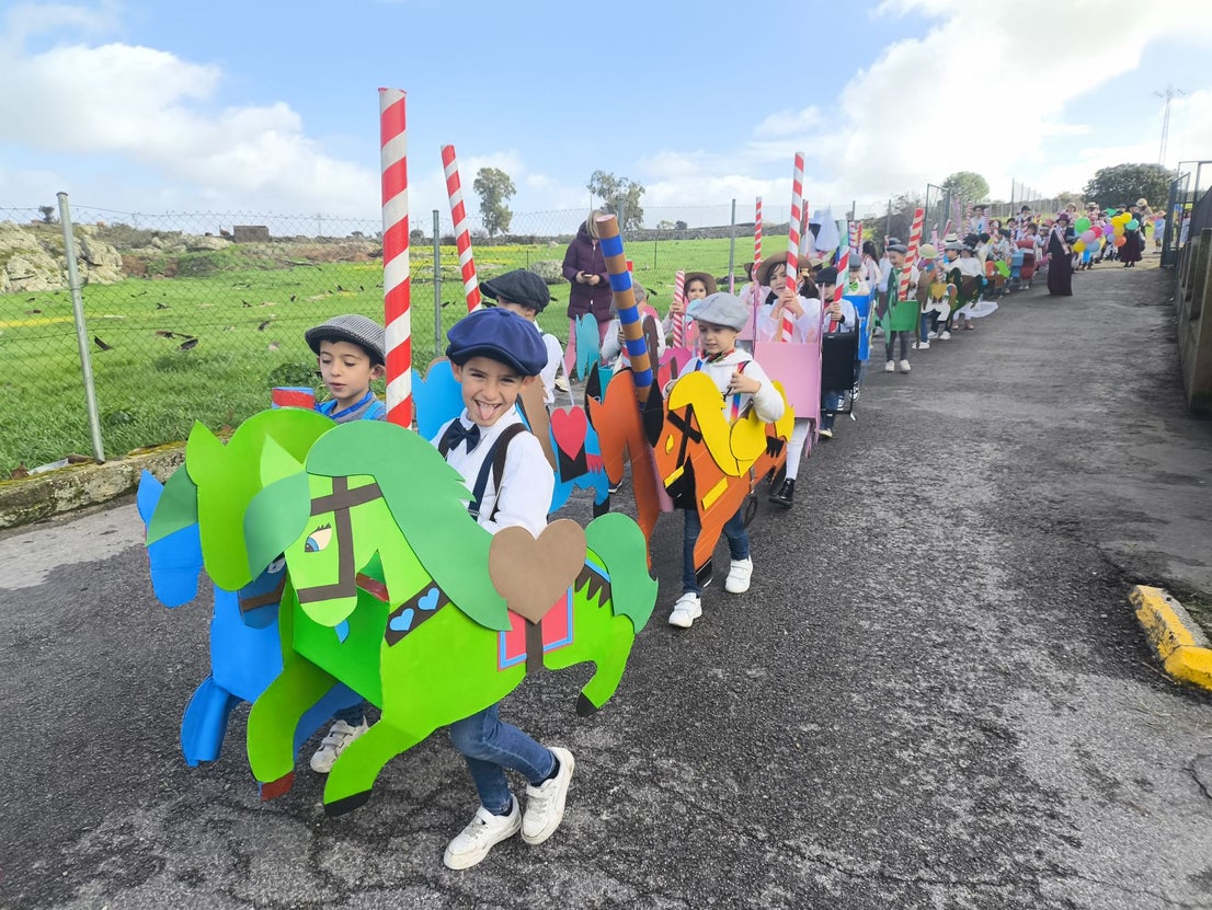Mary Poppins en el desfile de Carnaval de Las Américas