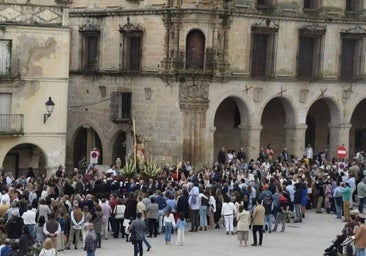 Una de las procesiones de Semana Santa.