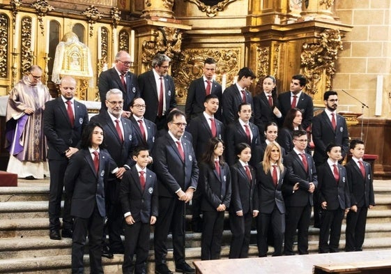 Integrantes de la Asociación Cultural Banda de Música de Trujillo 'Antonio Flores'