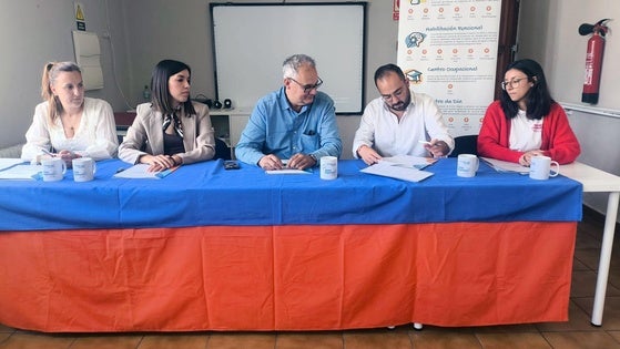 Firma del convenio.