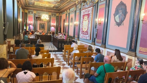Sesión plenaria celebrada este miércoles.