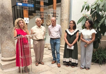 Presentación de las fiestas patronales en el Ayuntamiento de Trujillo.