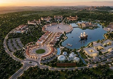 Recreación de lo que se quiere crear con la 'Ciudad Hispánica'.