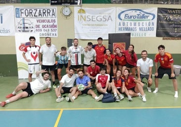 Participantes en los torneos del jamón.