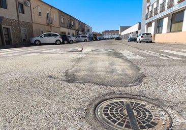 Calle Emilio Martínez, una de las vías incluidas en este proyecto