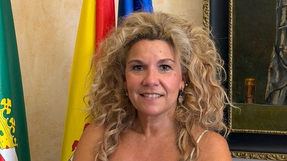La alcaldesa, Inés Rubio.