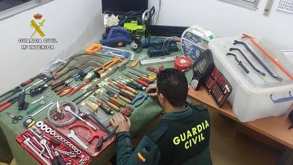 Desarticulado un clan familiar que robaba en fincas y casas de Robledillo de Trujillo e Ibahernando