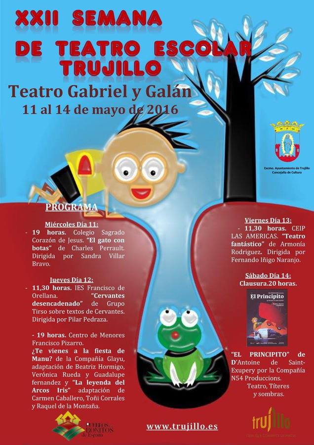 Cartel anunciador de esta propuesta cultural.