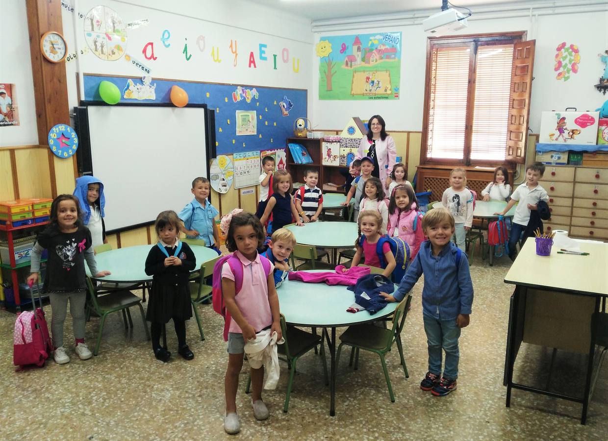 Alumnos con el comienz ode curso 