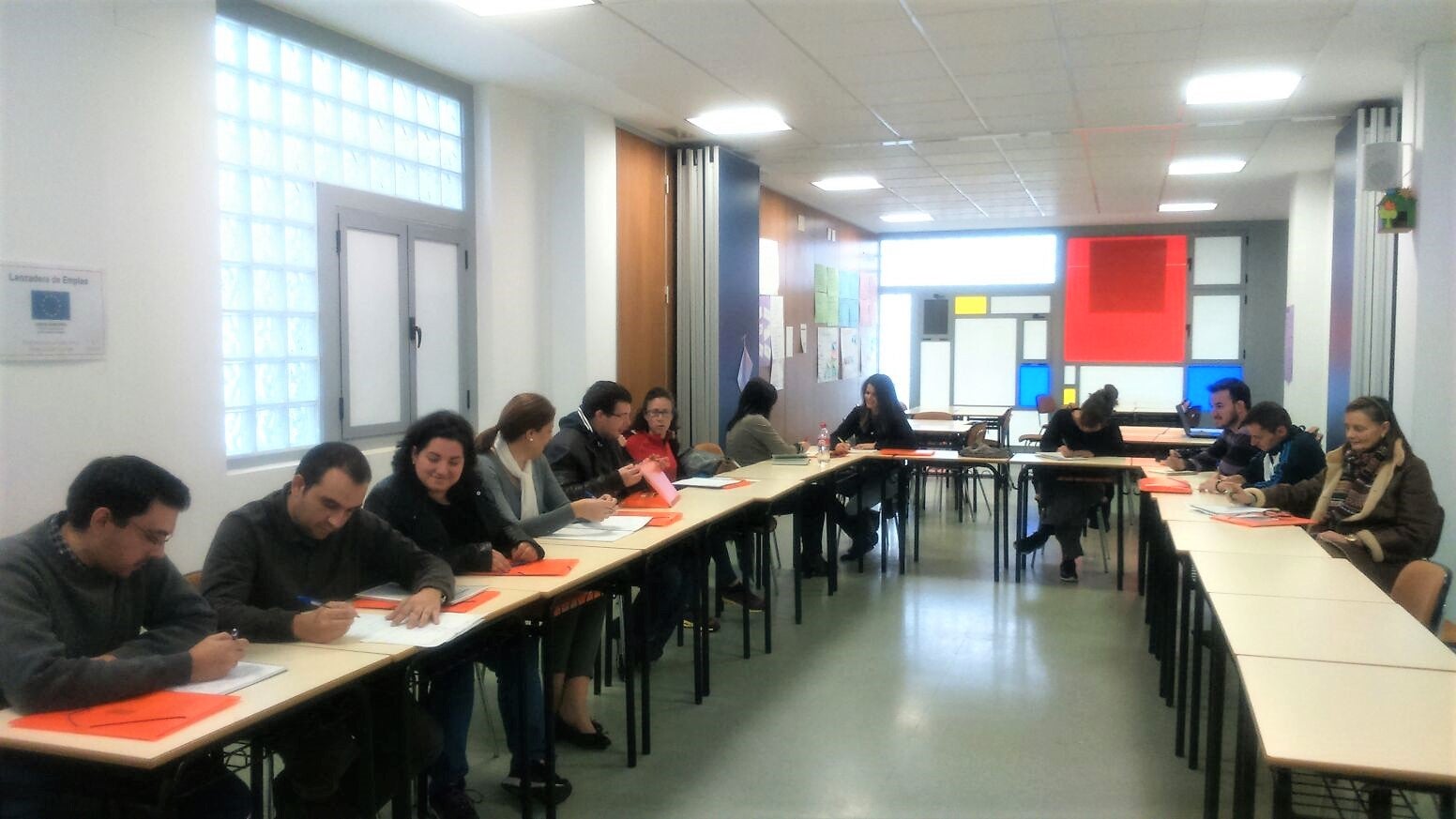 Partcipantes en la lanzadera de empleo 