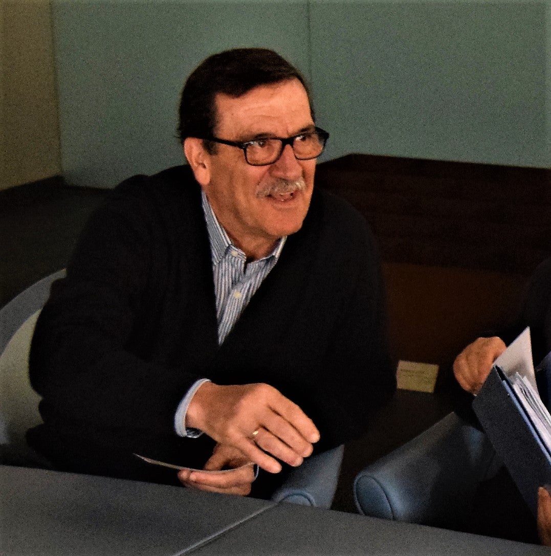 Damián Gallego, responsable de la organización. 