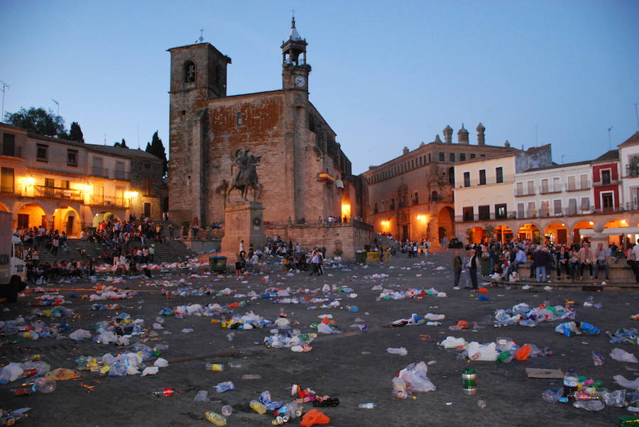 El Chíviri de este año genera el 40 por ciento más de basura que el pasado