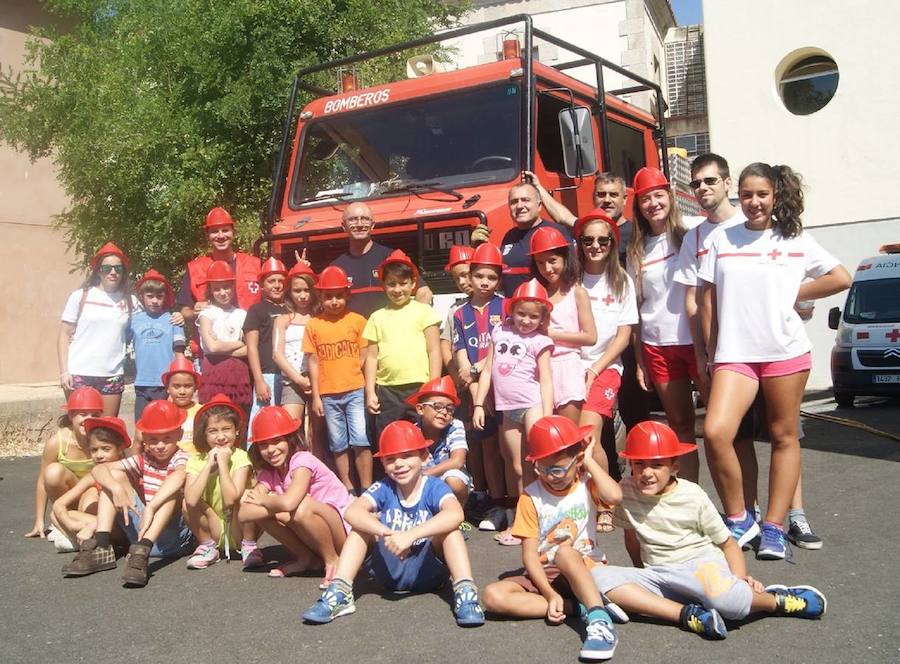 Cruz Roja pone en marcha los espacios educativos en la ciudad trujillana
