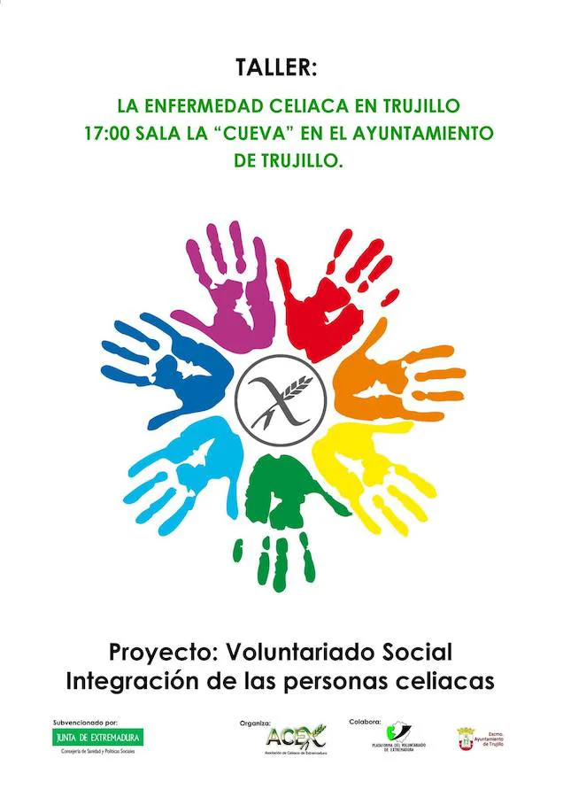 La Asociación de Celiacos de Extremadura celebra hoy un taller en la ciudad