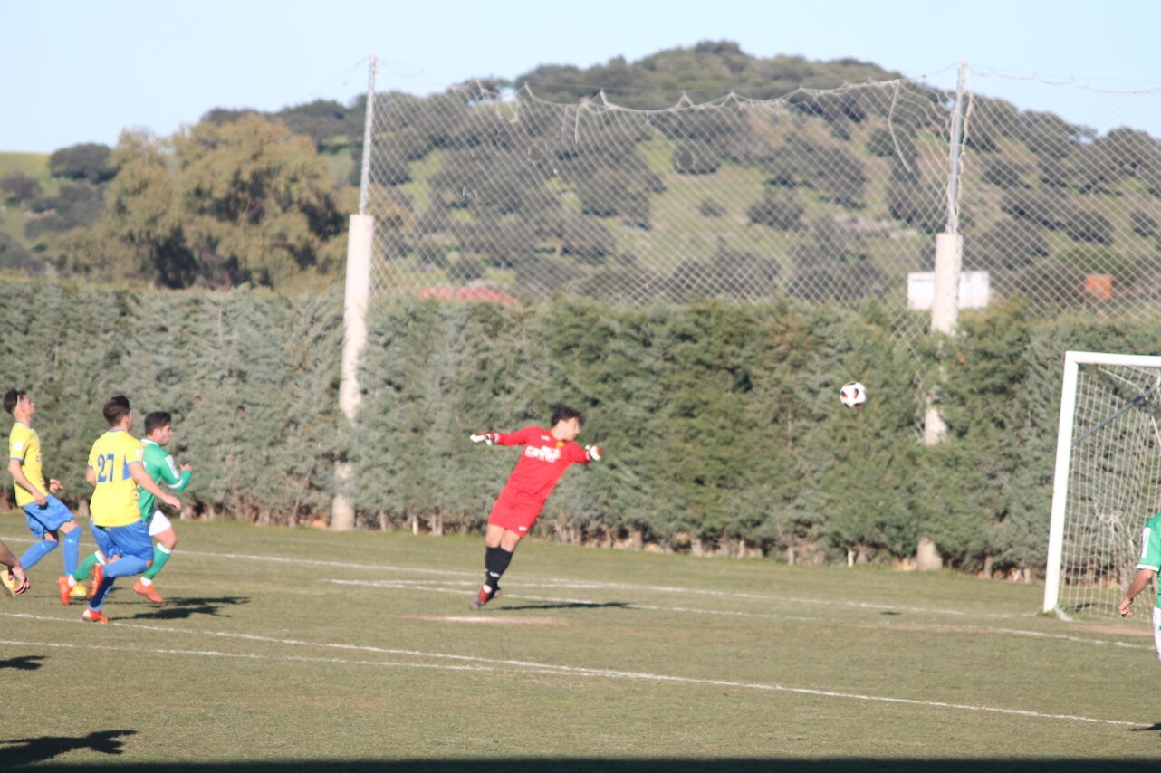 Imágenes del encuentro de la vigesimotercera jornada de liga de Tercera División, disputado en el Municipal de San Roque y que terminó 6-2 (03-02-2019)