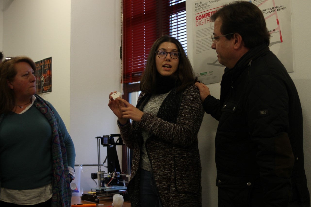 Imágenes de la presentación de la candidatura de Manolo Borrego a la alcaldía del ayuntamiento de Valverde, con la visita del presidente de la Junta, Guillermo Fernández Vara (08-02-2019)