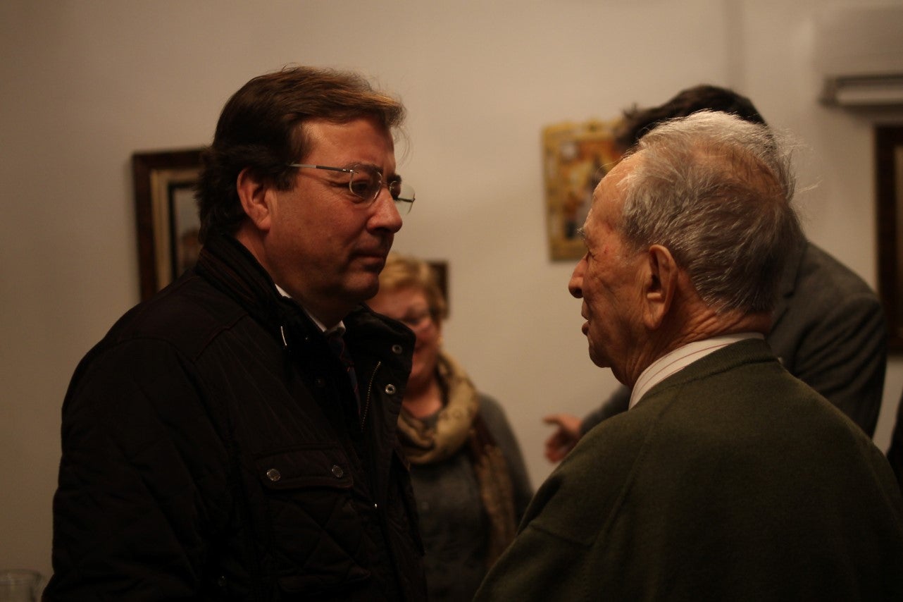 Imágenes de la presentación de la candidatura de Manolo Borrego a la alcaldía del ayuntamiento de Valverde, con la visita del presidente de la Junta, Guillermo Fernández Vara (08-02-2019)