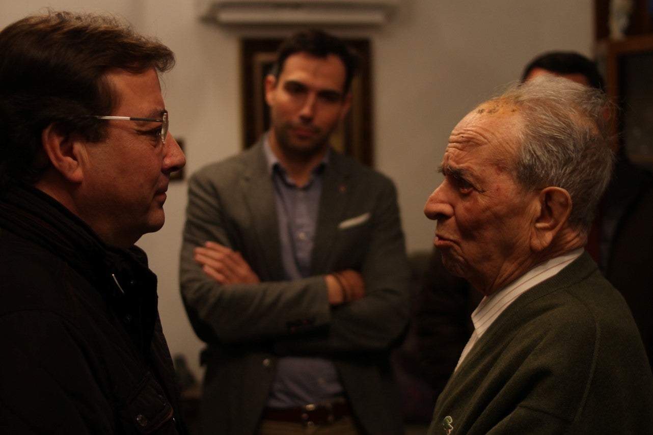 Imágenes de la presentación de la candidatura de Manolo Borrego a la alcaldía del ayuntamiento de Valverde, con la visita del presidente de la Junta, Guillermo Fernández Vara (08-02-2019)