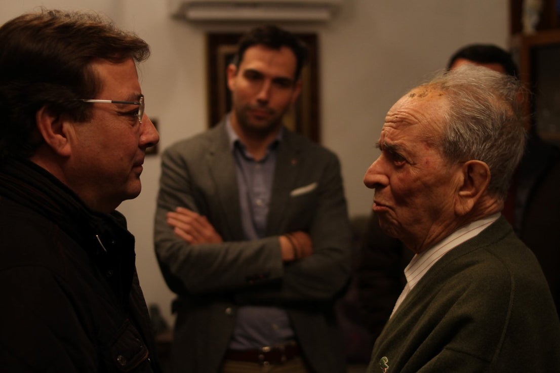 Imágenes de la presentación de la candidatura de Manolo Borrego a la alcaldía del ayuntamiento de Valverde, con la visita del presidente de la Junta, Guillermo Fernández Vara (08-02-2019)