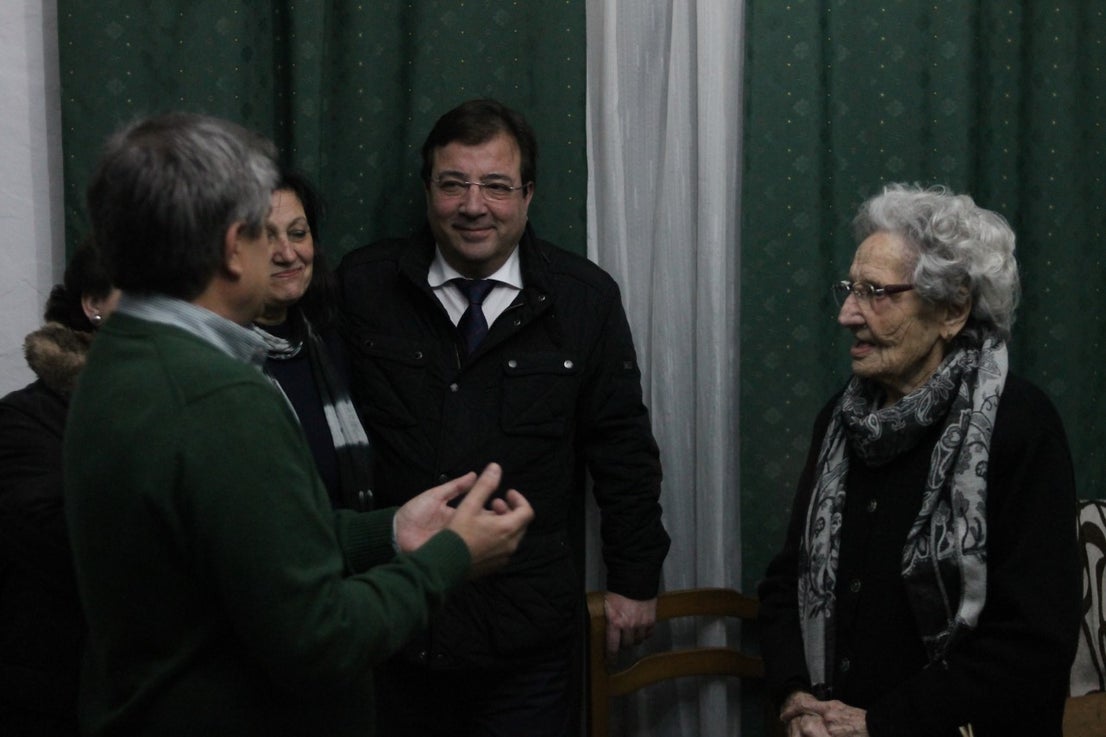 Imágenes de la presentación de la candidatura de Manolo Borrego a la alcaldía del ayuntamiento de Valverde, con la visita del presidente de la Junta, Guillermo Fernández Vara (08-02-2019)