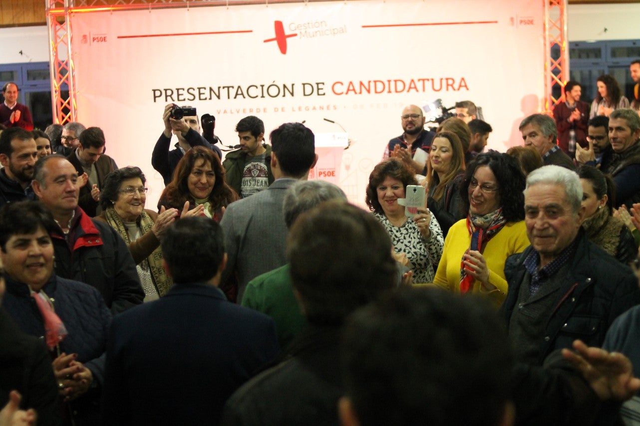 Imágenes de la presentación de la candidatura de Manolo Borrego a la alcaldía del ayuntamiento de Valverde, con la visita del presidente de la Junta, Guillermo Fernández Vara (08-02-2019)