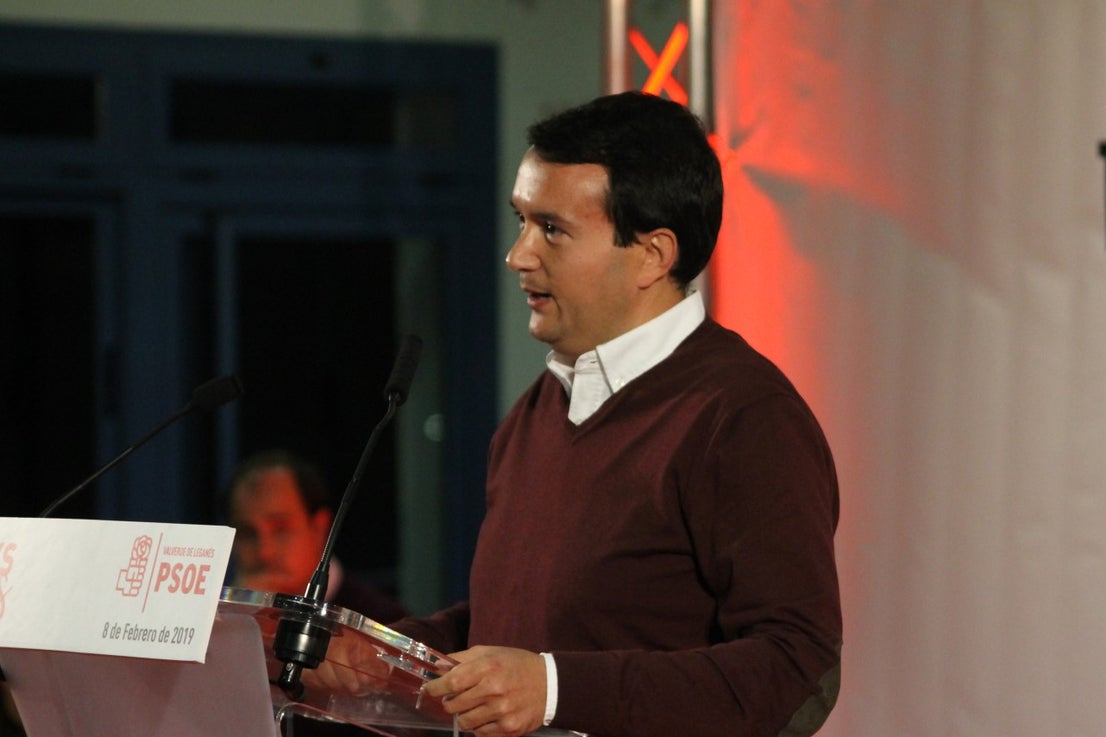 Imágenes de la presentación de la candidatura de Manolo Borrego a la alcaldía del ayuntamiento de Valverde, con la visita del presidente de la Junta, Guillermo Fernández Vara (08-02-2019)