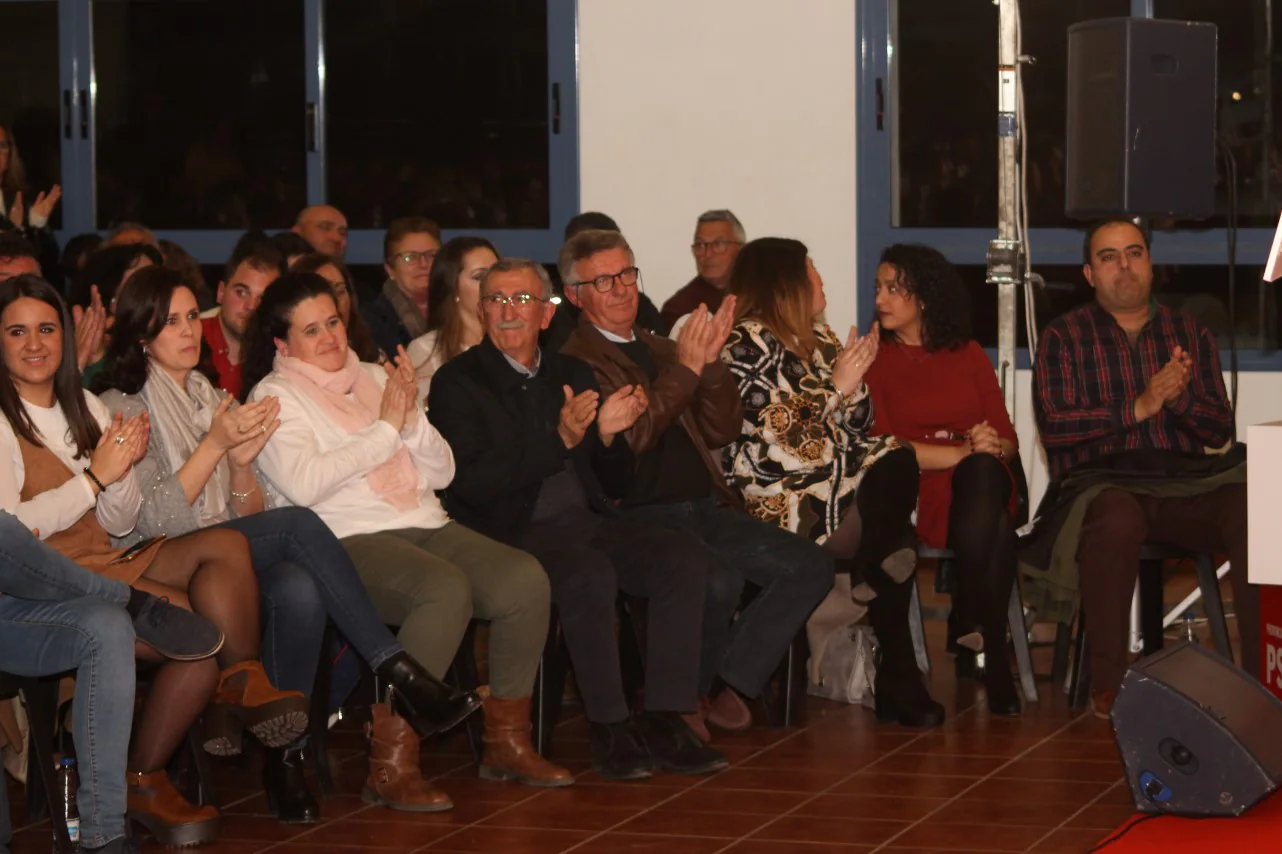 Imágenes de la presentación de la candidatura de Manolo Borrego a la alcaldía del ayuntamiento de Valverde, con la visita del presidente de la Junta, Guillermo Fernández Vara (08-02-2019)