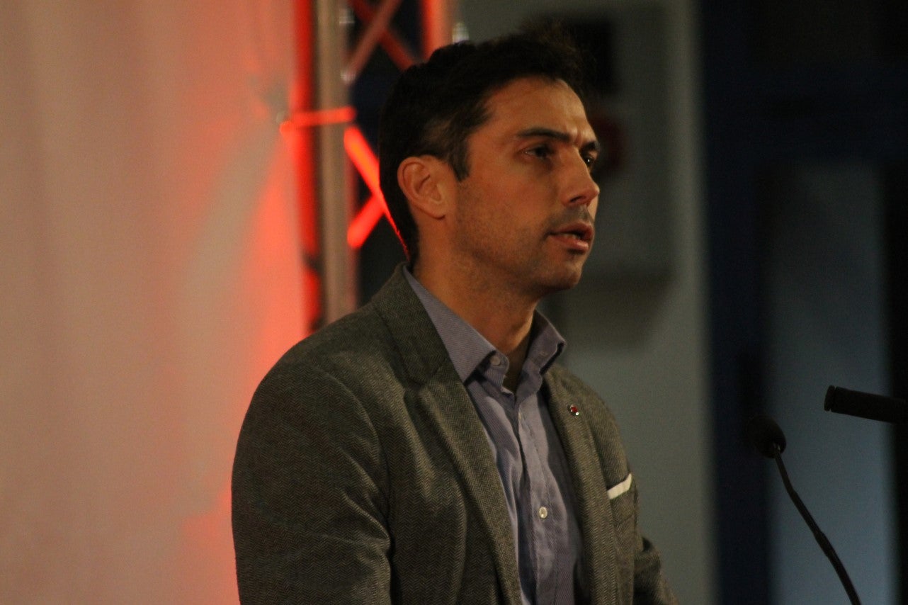 Imágenes de la presentación de la candidatura de Manolo Borrego a la alcaldía del ayuntamiento de Valverde, con la visita del presidente de la Junta, Guillermo Fernández Vara (08-02-2019)