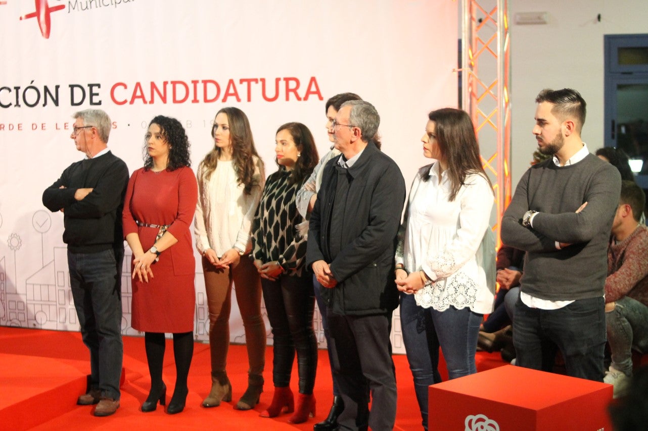 Imágenes de la presentación de la candidatura de Manolo Borrego a la alcaldía del ayuntamiento de Valverde, con la visita del presidente de la Junta, Guillermo Fernández Vara (08-02-2019)