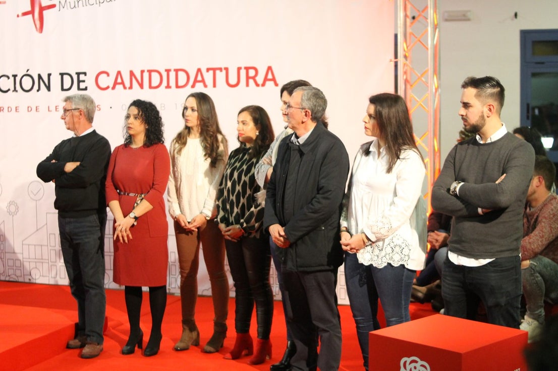 Imágenes de la presentación de la candidatura de Manolo Borrego a la alcaldía del ayuntamiento de Valverde, con la visita del presidente de la Junta, Guillermo Fernández Vara (08-02-2019)