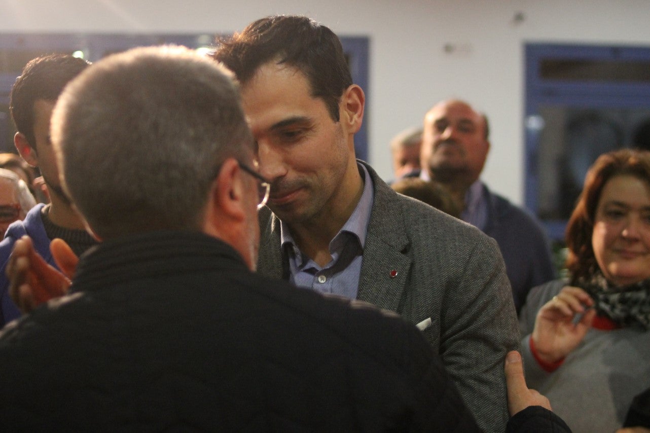 Imágenes de la presentación de la candidatura de Manolo Borrego a la alcaldía del ayuntamiento de Valverde, con la visita del presidente de la Junta, Guillermo Fernández Vara (08-02-2019)