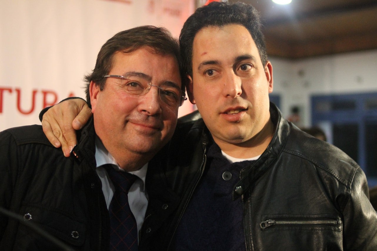 Imágenes de la presentación de la candidatura de Manolo Borrego a la alcaldía del ayuntamiento de Valverde, con la visita del presidente de la Junta, Guillermo Fernández Vara (08-02-2019)