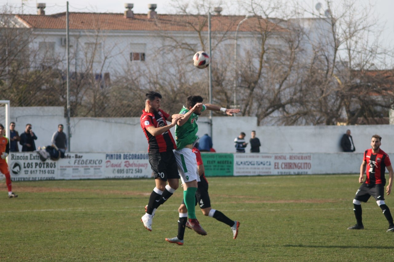 Imágenes del encuentro de la vigesimoquinta jornada de liga de Tercera División, disputado en el Municipal de San Roque, y que finalizó por 2-1 (17-02-2019)