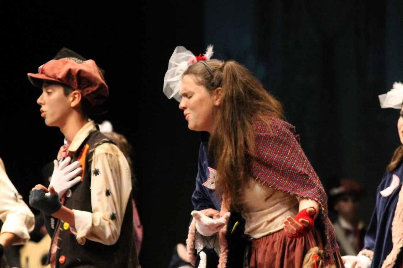 Imágenes de la actuación de Los Nuevitos Flama en el Concurso de Murgas Joven de Badajoz en el Carnaval 2019 (23-02-2019)