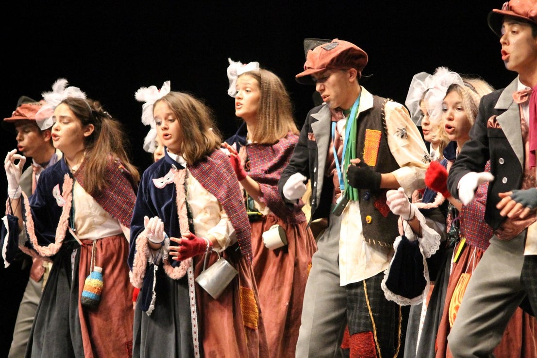 Imágenes de la actuación de Los Nuevitos Flama en el Concurso de Murgas Joven de Badajoz en el Carnaval 2019 (23-02-2019)