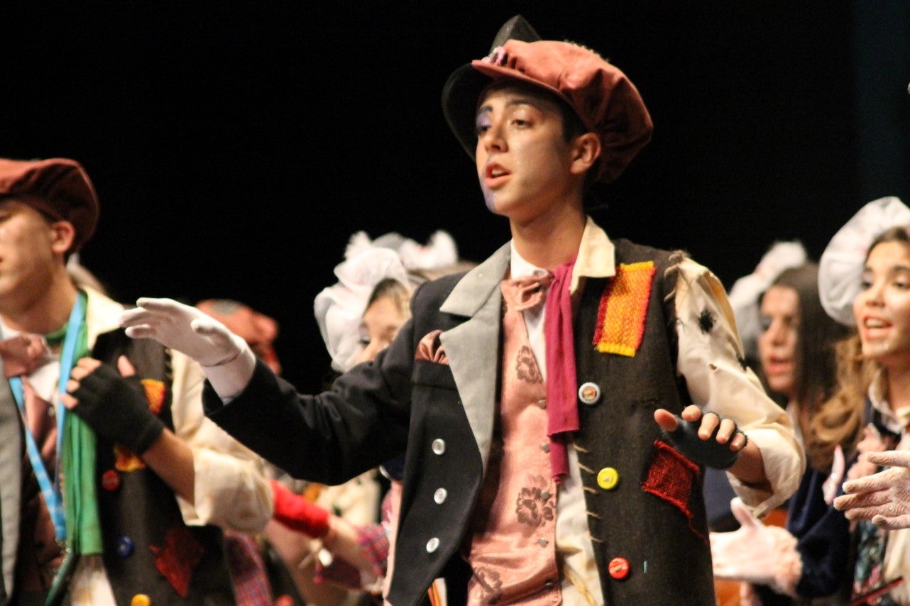 Imágenes de la actuación de Los Nuevitos Flama en el Concurso de Murgas Joven de Badajoz en el Carnaval 2019 (23-02-2019)