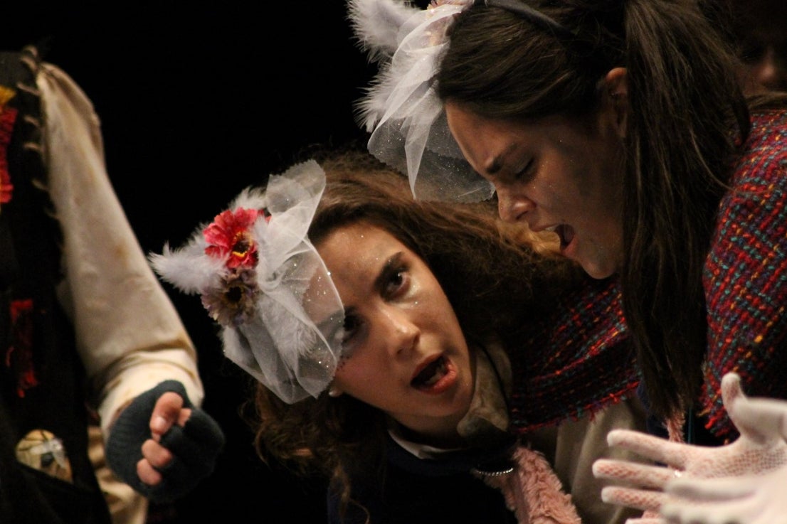 Imágenes de la actuación de Los Nuevitos Flama en el Concurso de Murgas Joven de Badajoz en el Carnaval 2019 (23-02-2019)