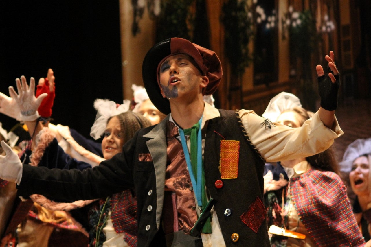 Actuación de Los Nuevitos Flama en el Concurso de Murgas del Carnaval de Valverde de Leganés 2019 (01-03-2019)