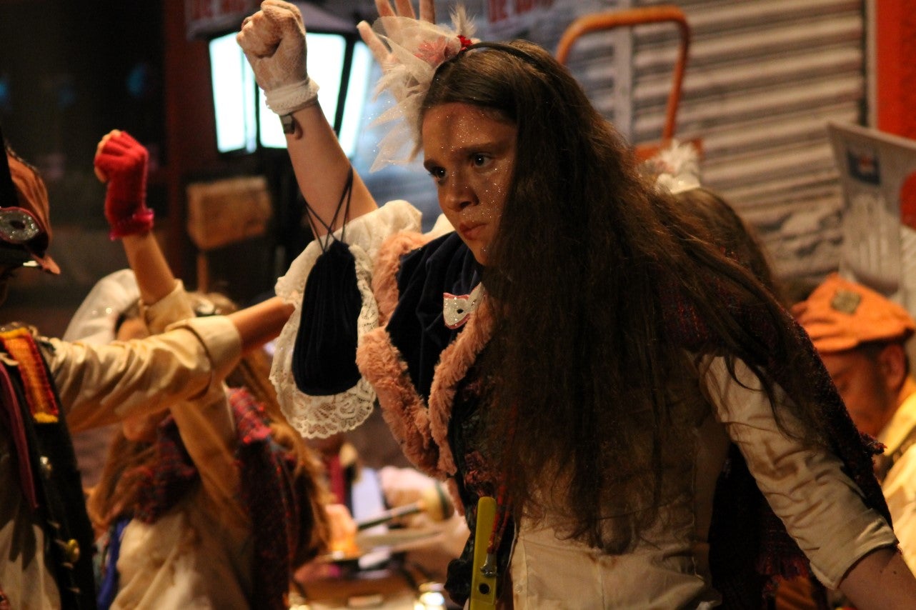 Actuación de Los Nuevitos Flama en el Concurso de Murgas del Carnaval de Valverde de Leganés 2019 (01-03-2019)