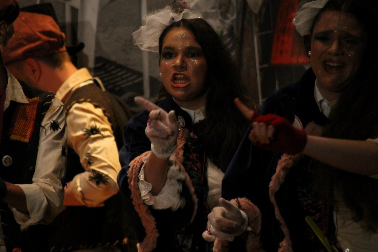 Actuación de Los Nuevitos Flama en el Concurso de Murgas del Carnaval de Valverde de Leganés 2019 (01-03-2019)