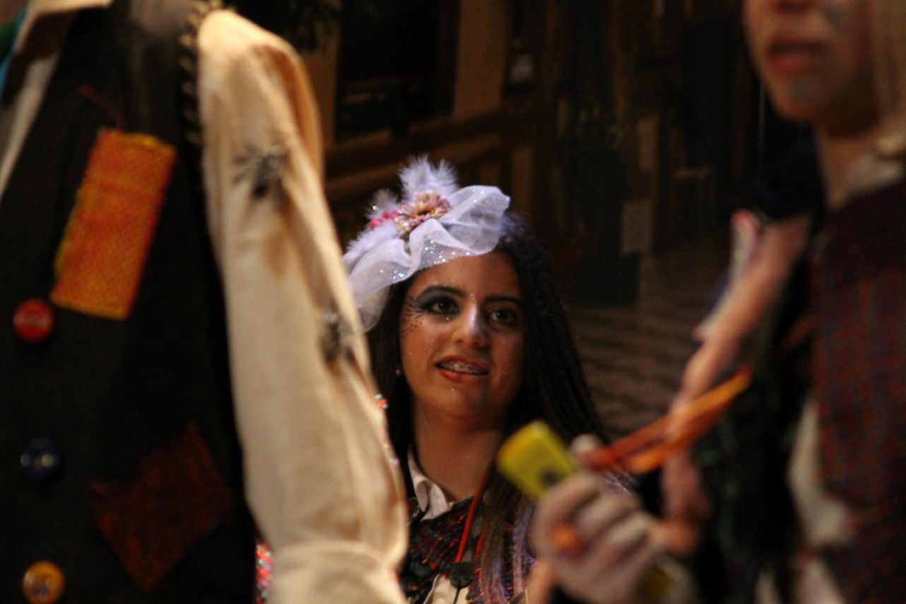 Actuación de Los Nuevitos Flama en el Concurso de Murgas del Carnaval de Valverde de Leganés 2019 (01-03-2019)