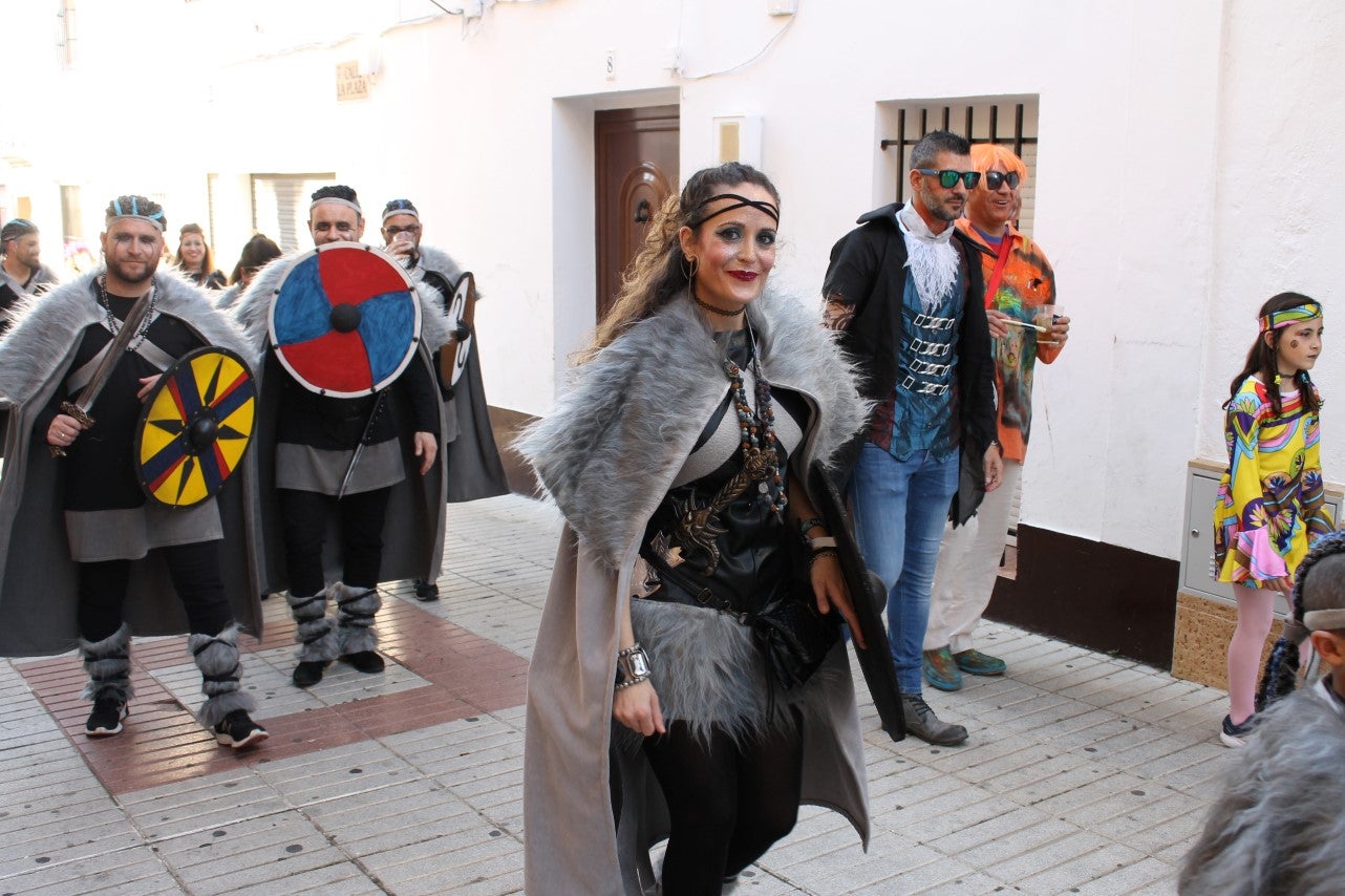Algunas imágenes del Carnaval 2019 celebrado en Valverde de Leganés (02-03-2019)