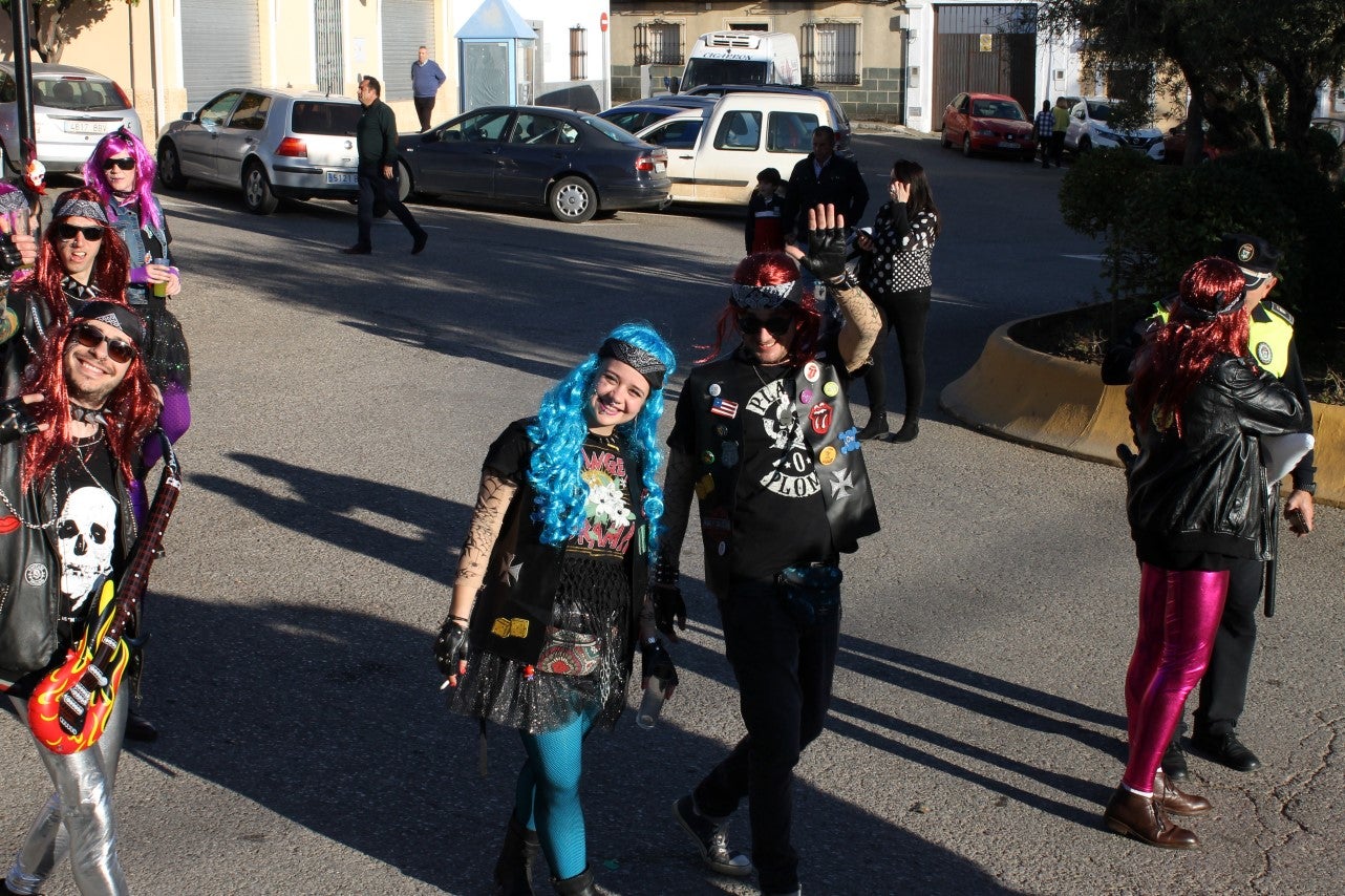 Algunas imágenes del Carnaval 2019 celebrado en Valverde de Leganés (02-03-2019)