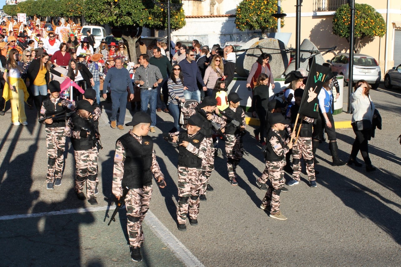 Algunas imágenes del Carnaval 2019 celebrado en Valverde de Leganés (02-03-2019)