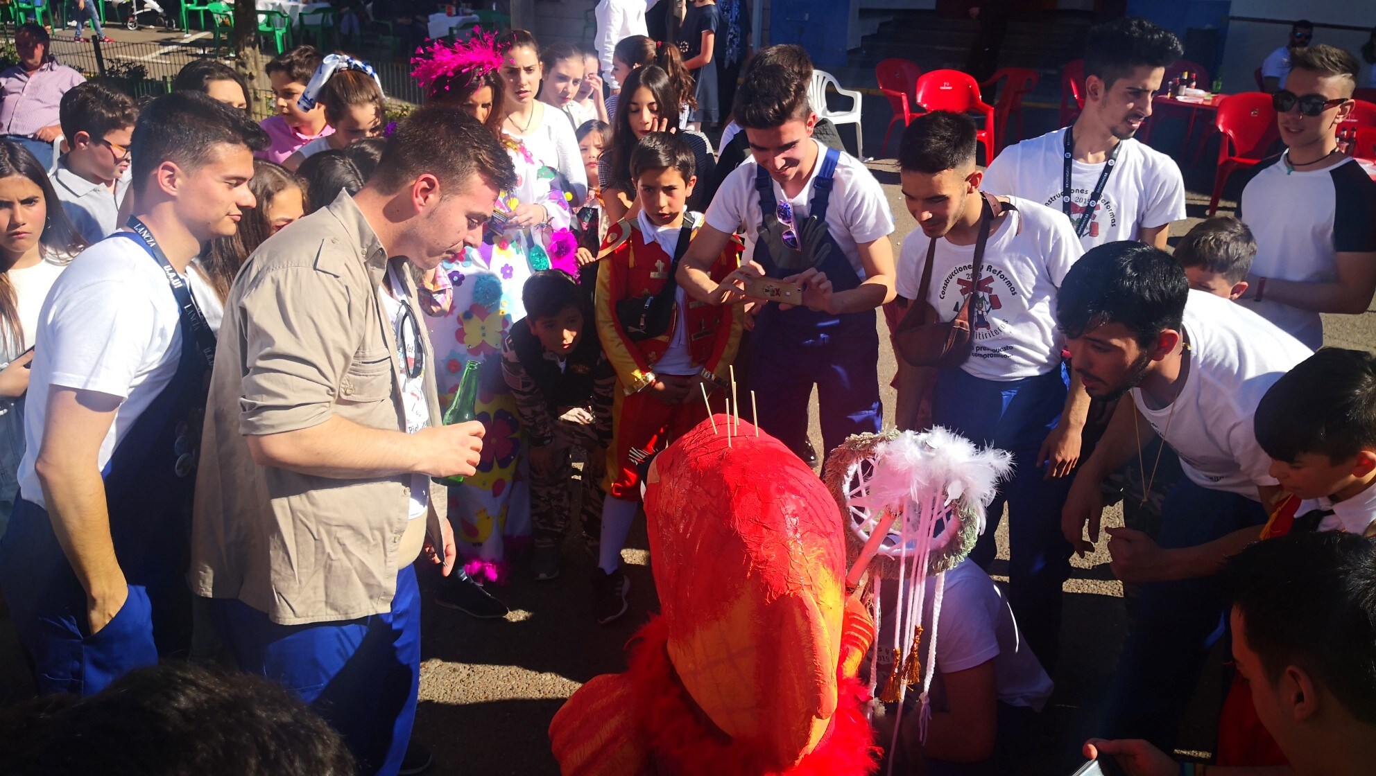 Imágenes de la celebración del Domingo de Piñata en Valverde de Leganés (10-03-2019)