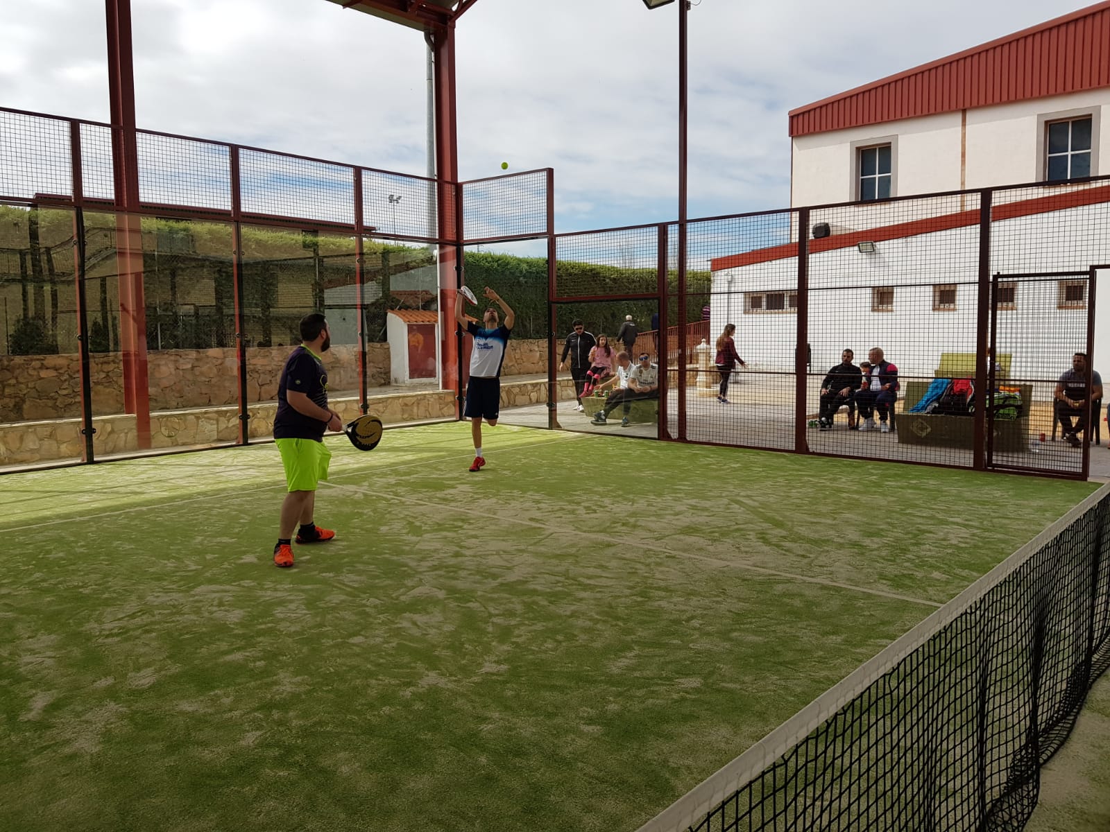 Algunas imágenes del encuentro final de la I Liga de Pádel Local y de la convivencia entre todos los participantes (13-04-2019)