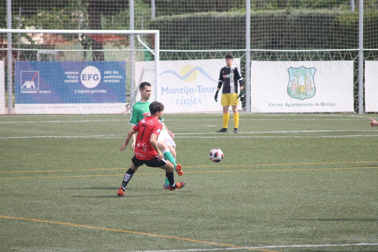 Algunas imágenes del encuentro de la 34ª jornada de Tercera División disputado en Montijo, y que finalizó con empate a uno (18-04-2019)